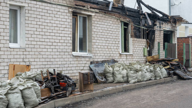 Professional Smoke Damage Removal technician working in Delano, MN
